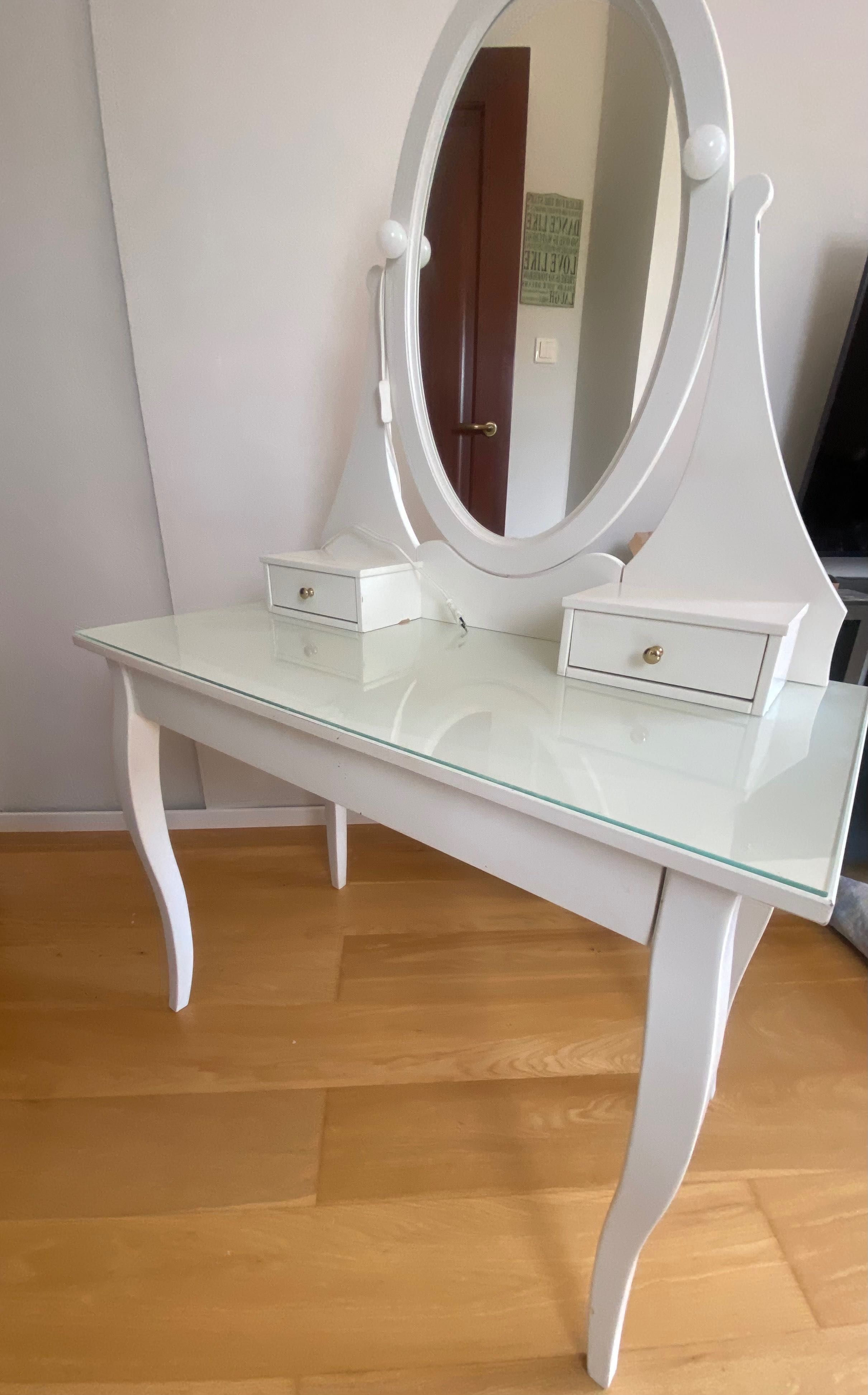 Toaletka Ikea Hemnes biała