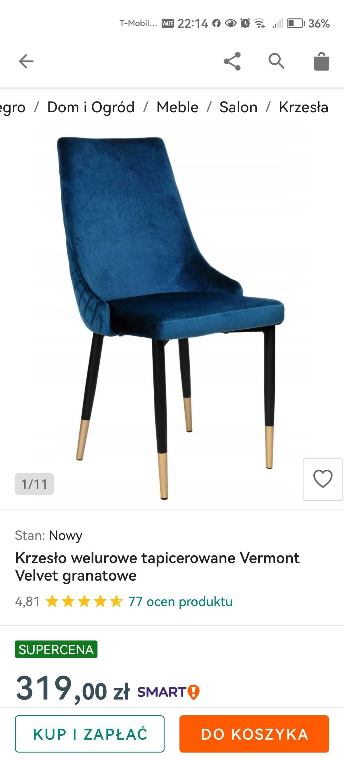 Krzesła do stołu