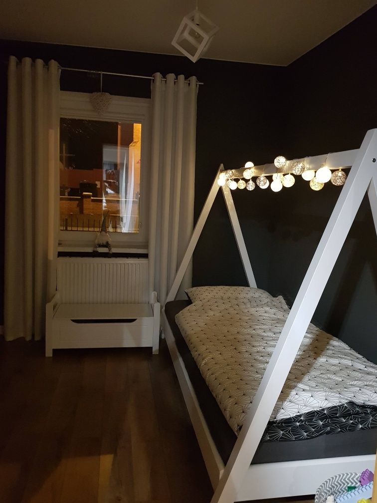 Łóżko tipi skandynawskie namiot domek 90 x 200