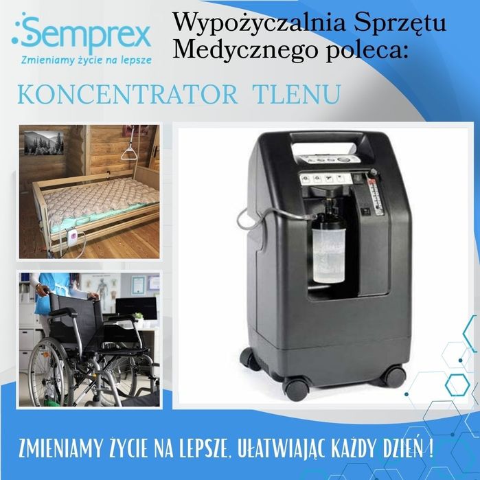 KONCENTRATOR tlenu Wynajem Wypożyczalnia Dzierżawa