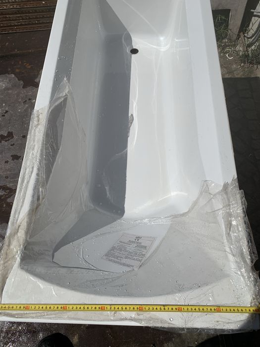 Banheira como nova nao chegou a ser usada