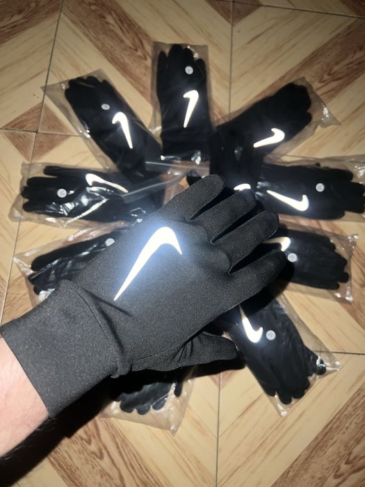 Рефлективні рукавиці NIKE / перчатки nike / рукавиці найк / рефлектив
