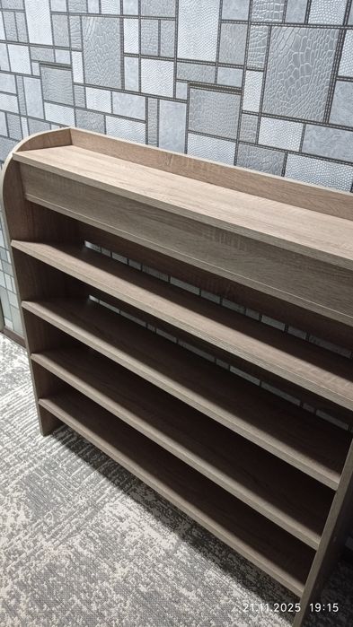 Дерев'яна полиця,полка для взуття