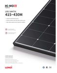 Moduł Panel Fotowoltaiczny Longi 420 Black Frame Warszawa [BRUTTO]