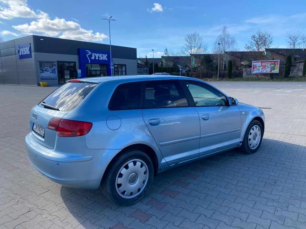 Części audi a3 8p sportback 2.0 fsi BLR skrzynia GQP kolor LY5J