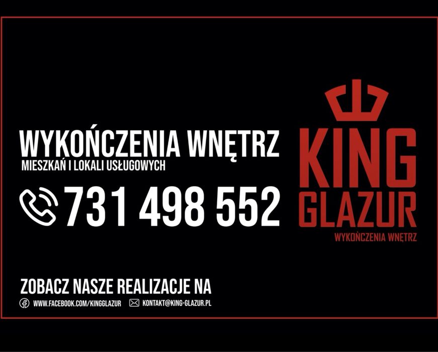 ->WYKOŃCZENIA WNĘTRZ -Gwarancja Jakości - Terminowość