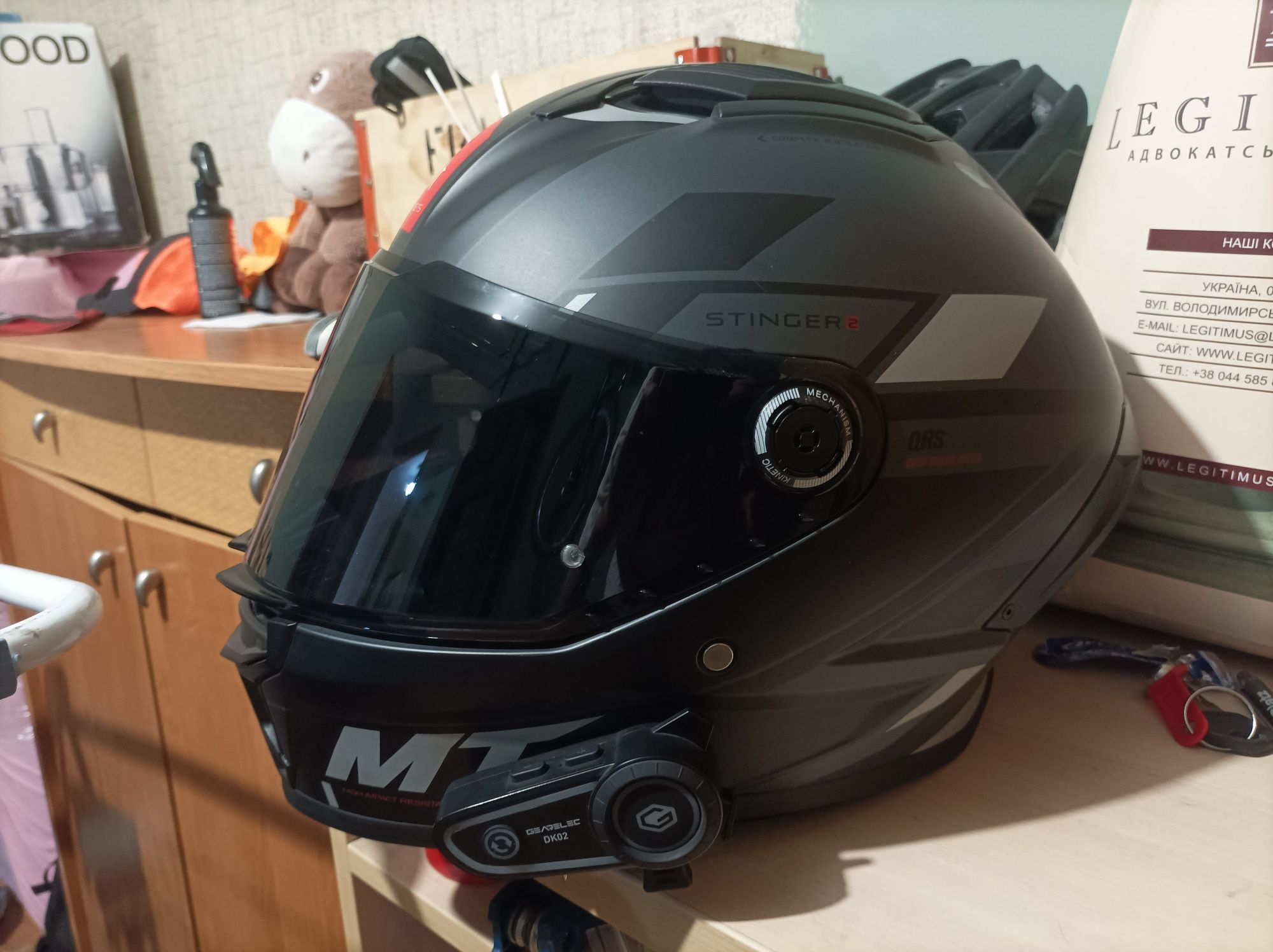 Мото Шлем MT Stinger 2, размер S