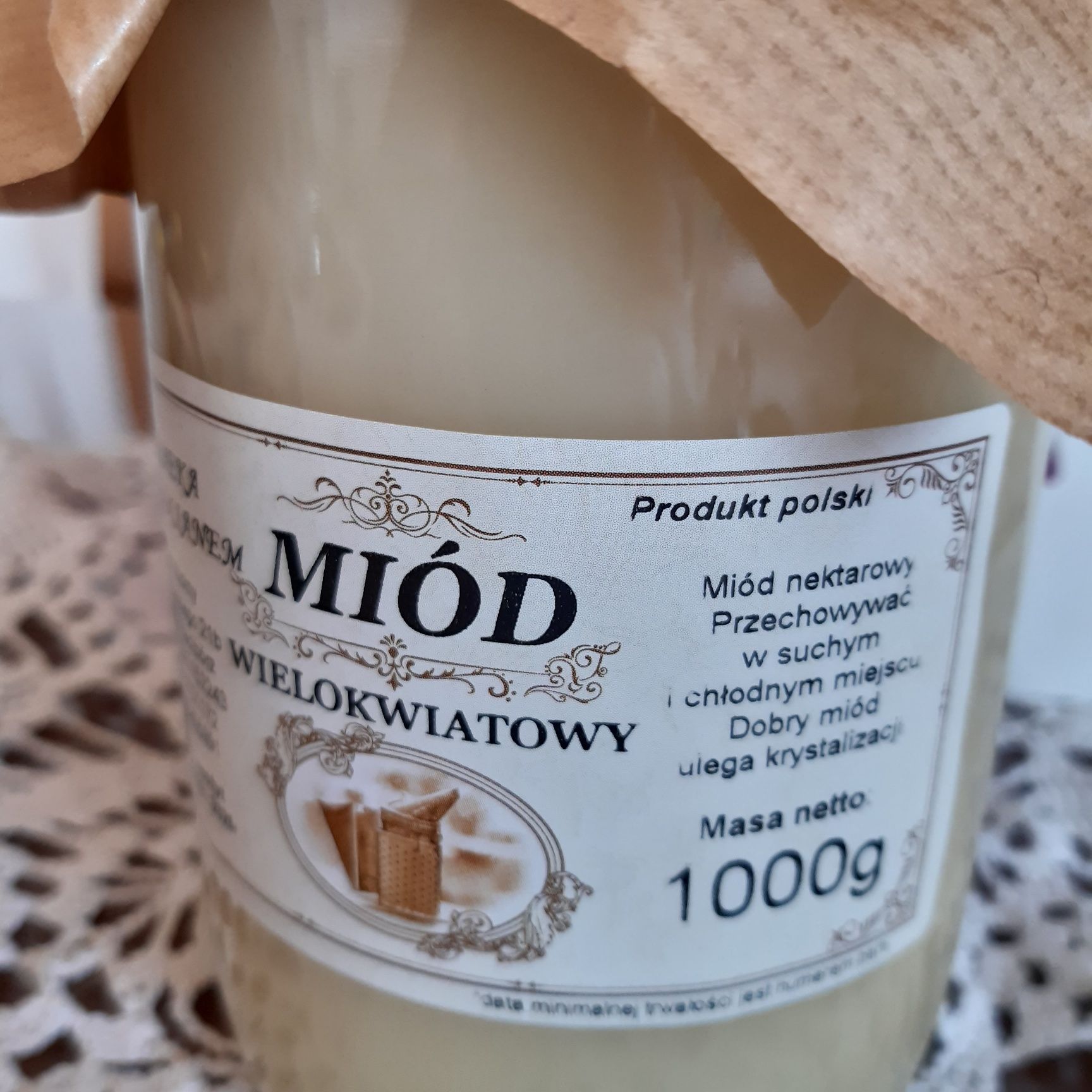 Miód  z własnej pasieki i propolis  (  wielokwiat  ) wysyłka