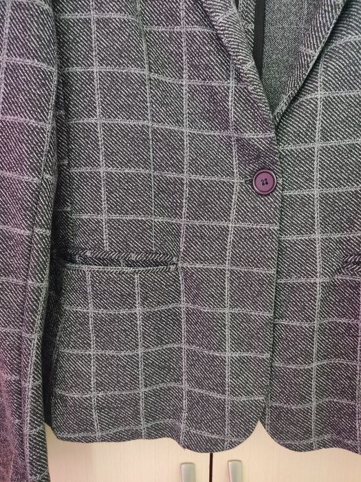 Піджак жіночий в кліточку розмір S