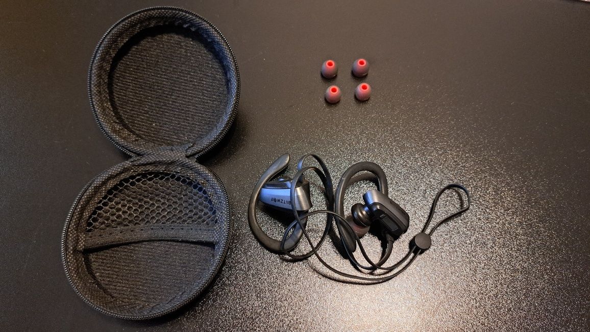 Słuchawki sportowe z zausznikami Blitzwolf bluetooth