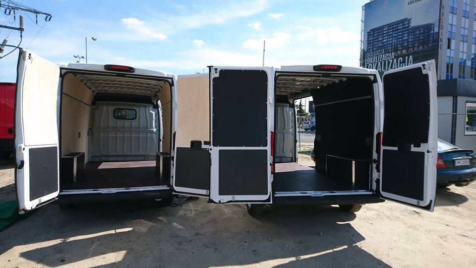 Zabudowa paki Peugeot Boxer L2H2