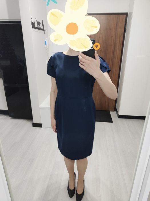 Prosta elegancka sukienka wizytowa Makover Prestige XL 42 studniówka