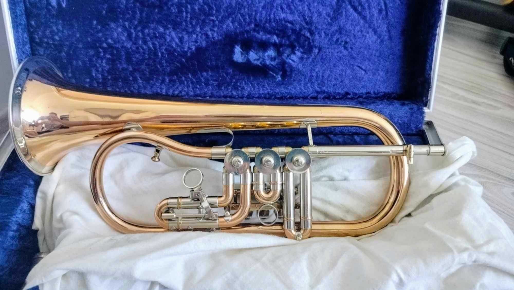 Trąbka Josef Lidl Brno Flugelhorn LFH 733 skrzydłówka
