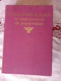 Książka Literatura Polska 1974rok