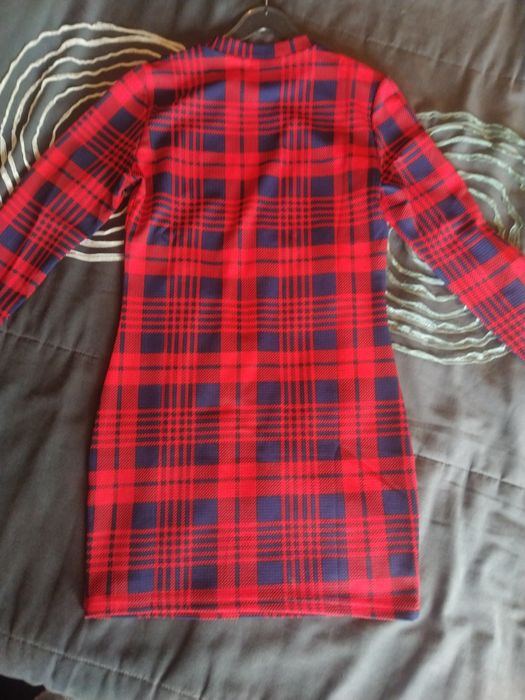 Vestido mangas compridas