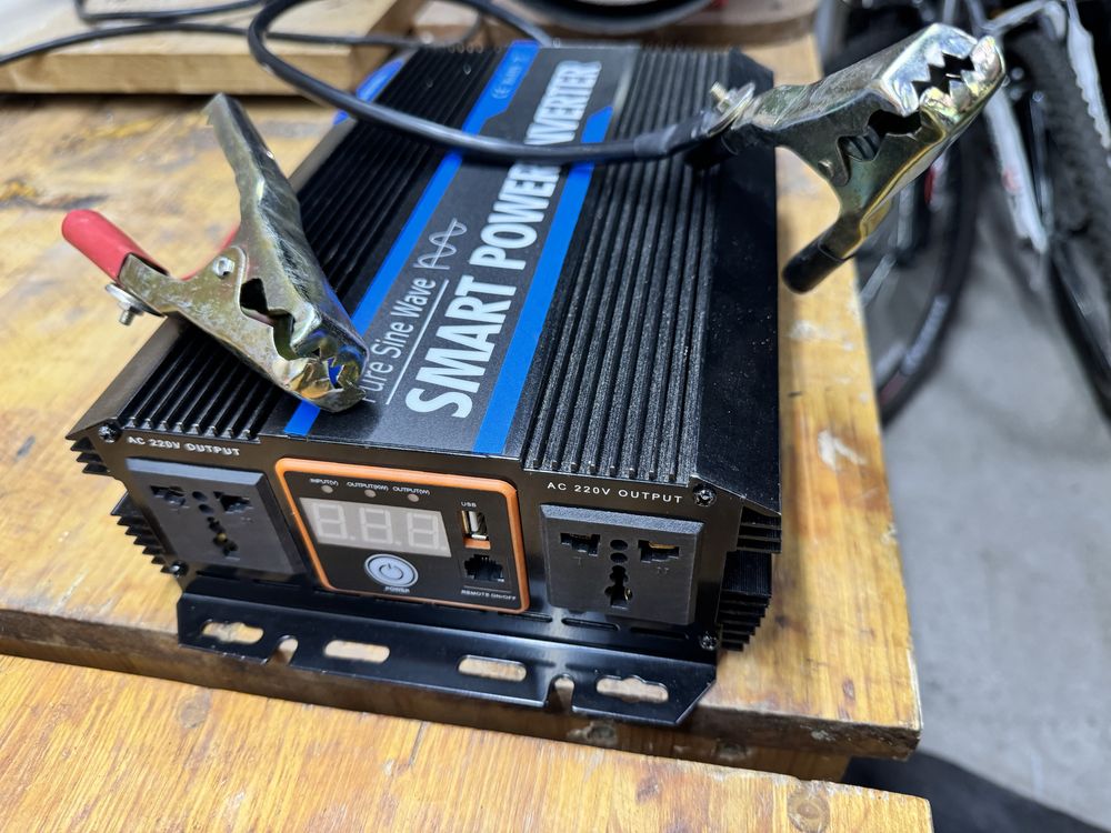 Продається інвертор 12V - 4000Вт з чистою синусоїдою