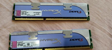 Память DDR 3 , 8Gb (4шт x 2gb) Kingston HYPER X (2 ПАРЫ).