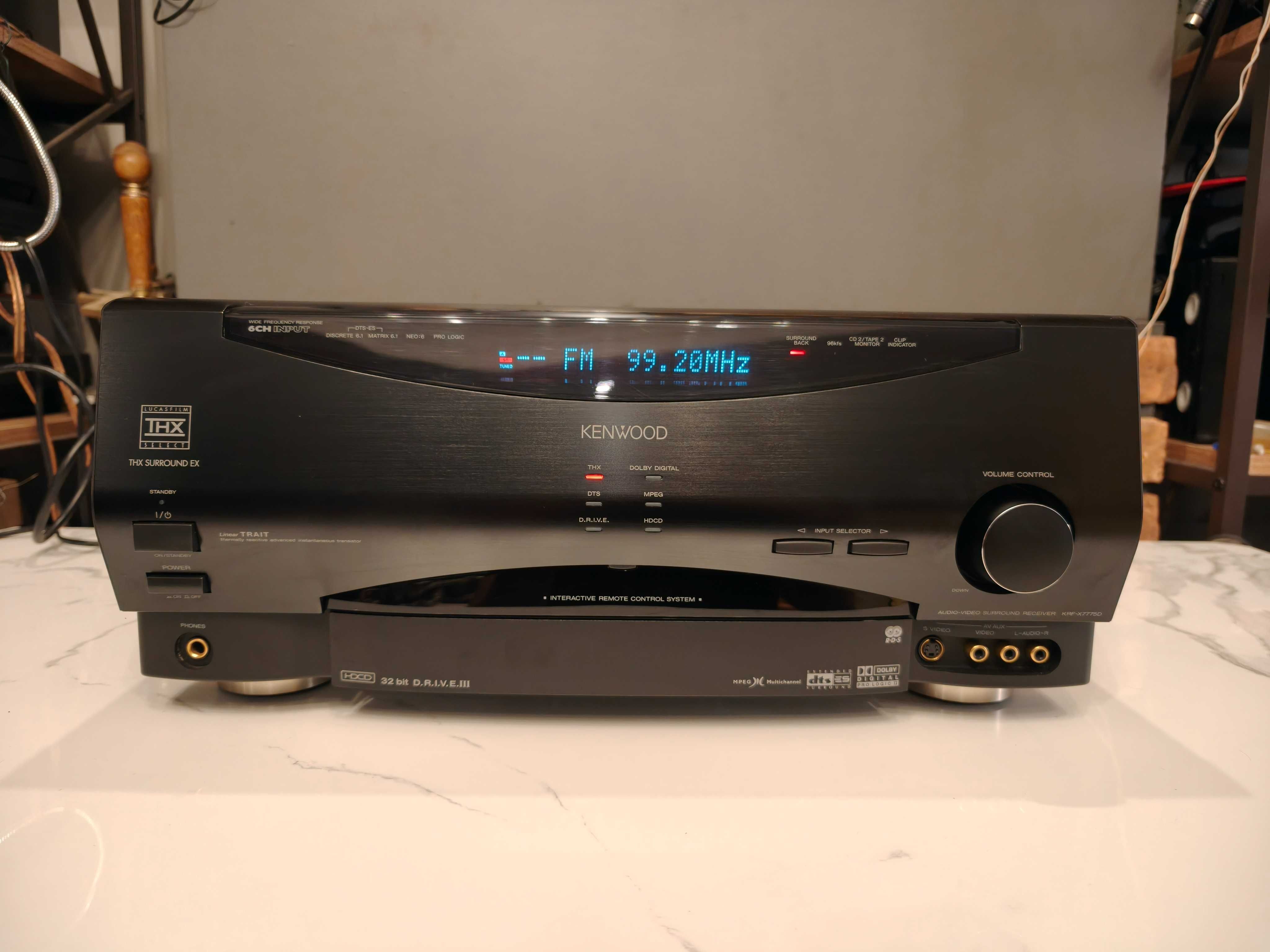 KENWOOD KRF-X7775D ! Amplituner ! KOLOS ! Wysoki model