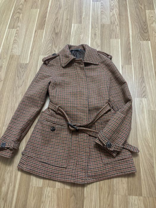 Пальто, урокорочений тренч Зара