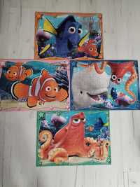 Puzzle Nemo cztery komplety,