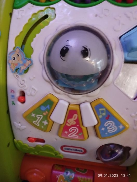 Pchacz, stolik aktywności.
Wszystko sprawne.