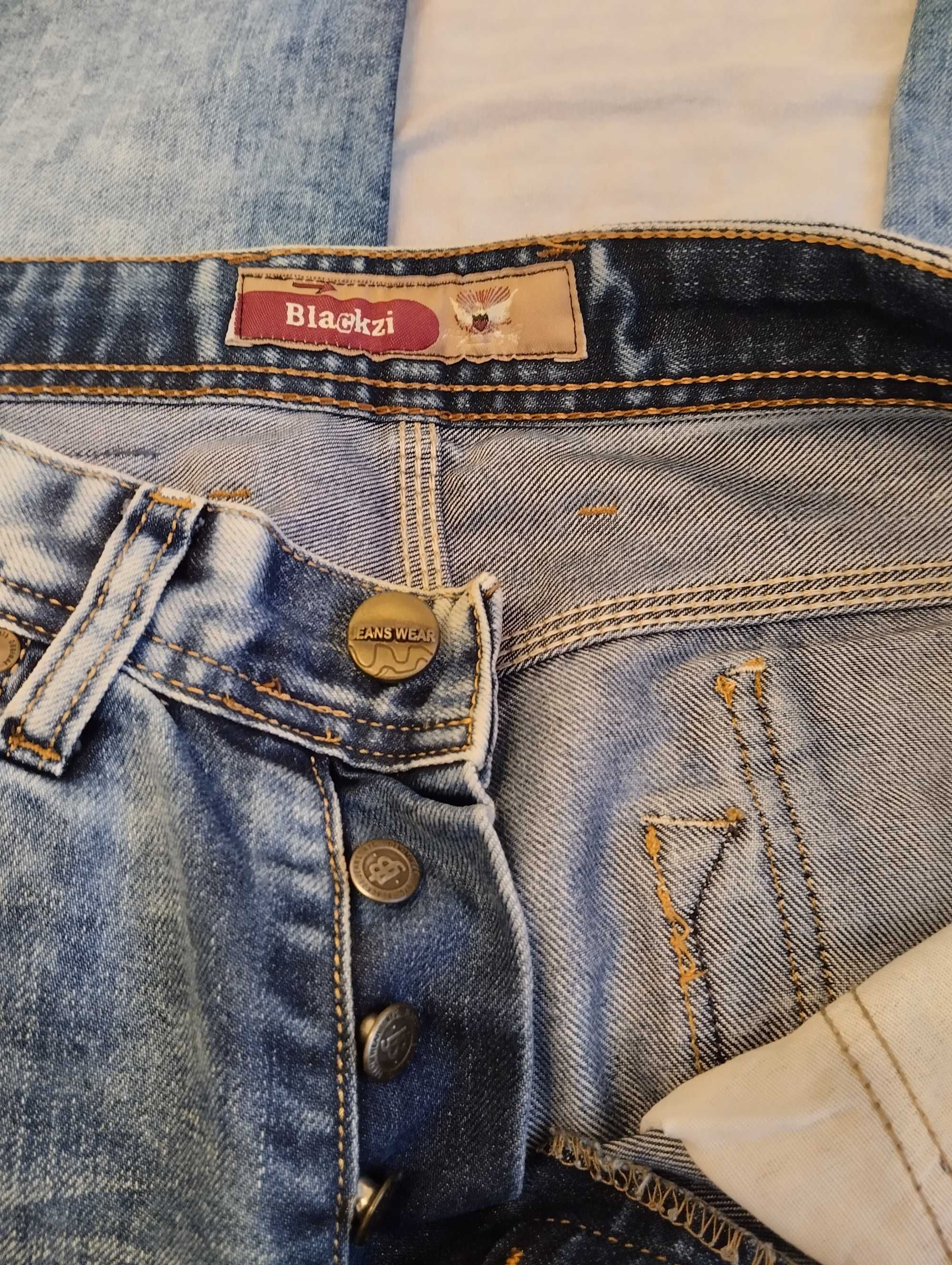 Spodnie męskie Jeansowe W:32 - Jeans Wear Blackzi