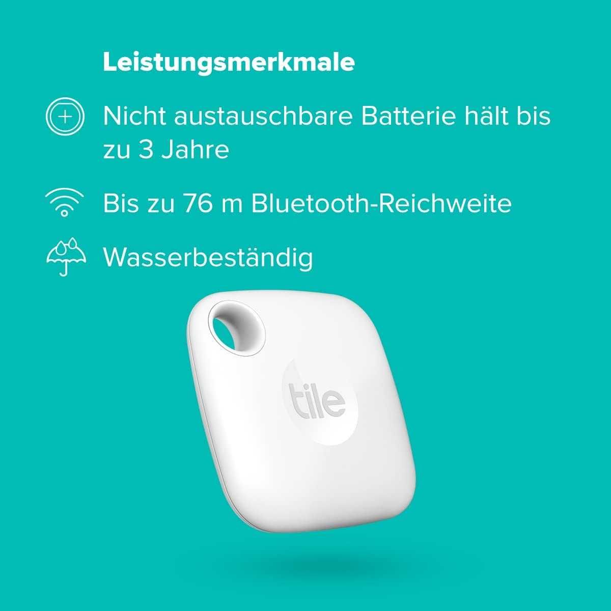 Tile Mate Lokalizator kluczy Alexa Google iOS Siri