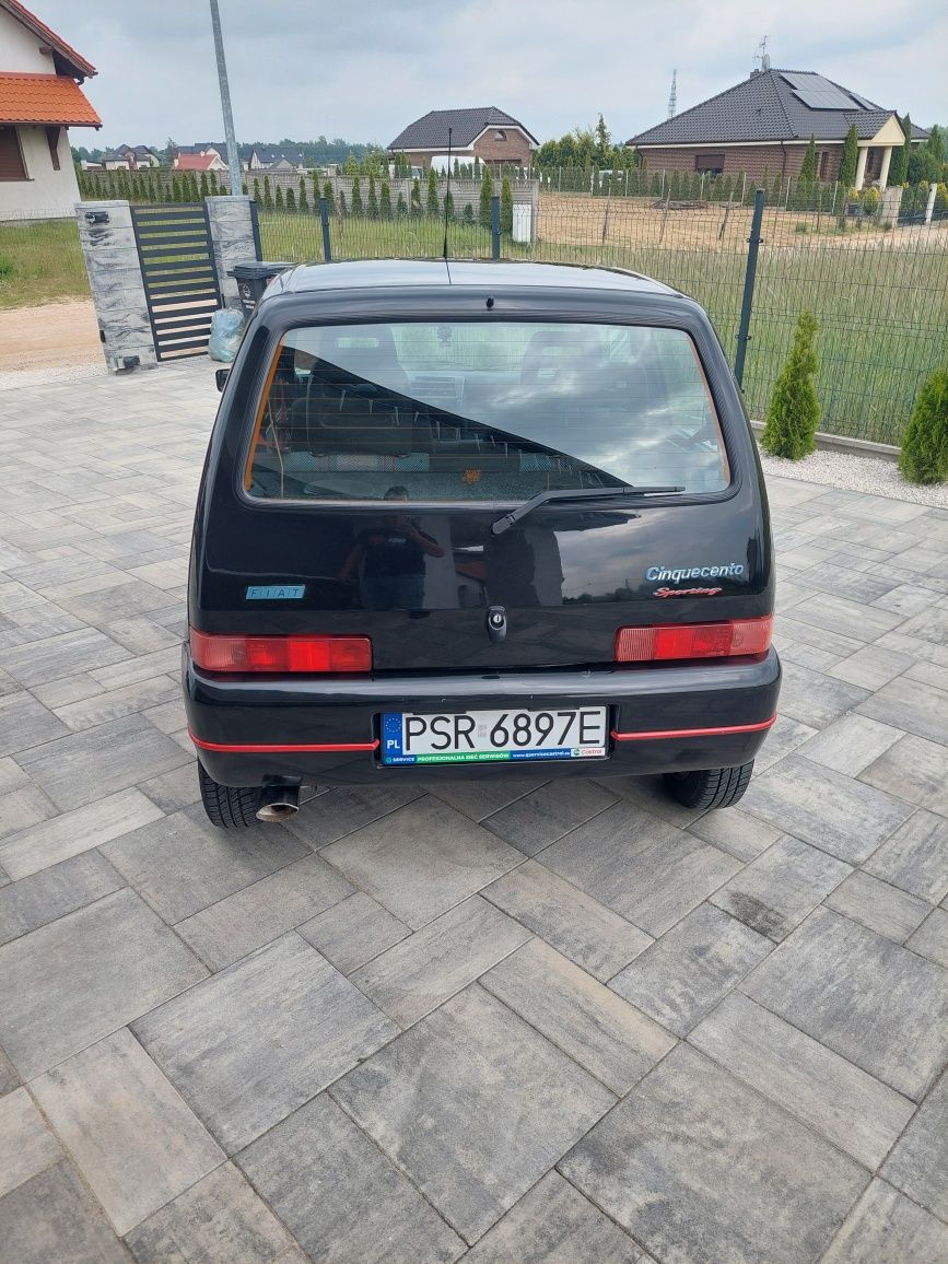 Sprzedam Fiat Cinquecento Sporting