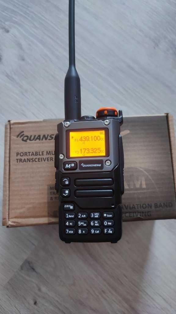 Quansheng UV-K6 (5-8) Radio krótkofalówka, policja, wojna, PSP, SM PMR