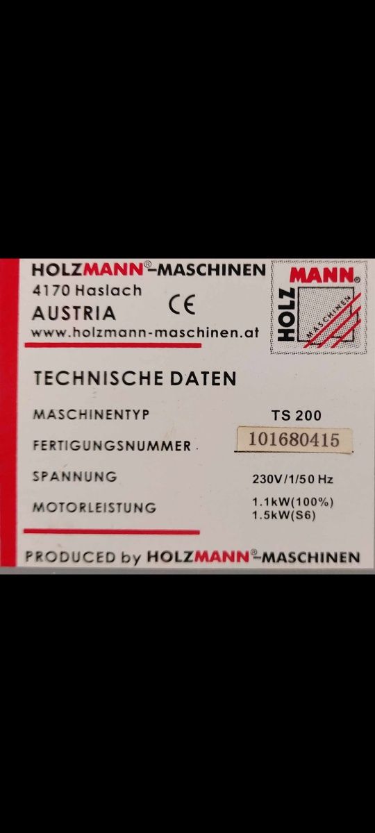 Holzmann TS 200  .