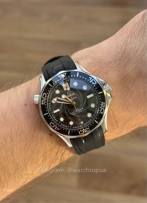 Годинник Omega Seamaster Diver 300M Black Dial