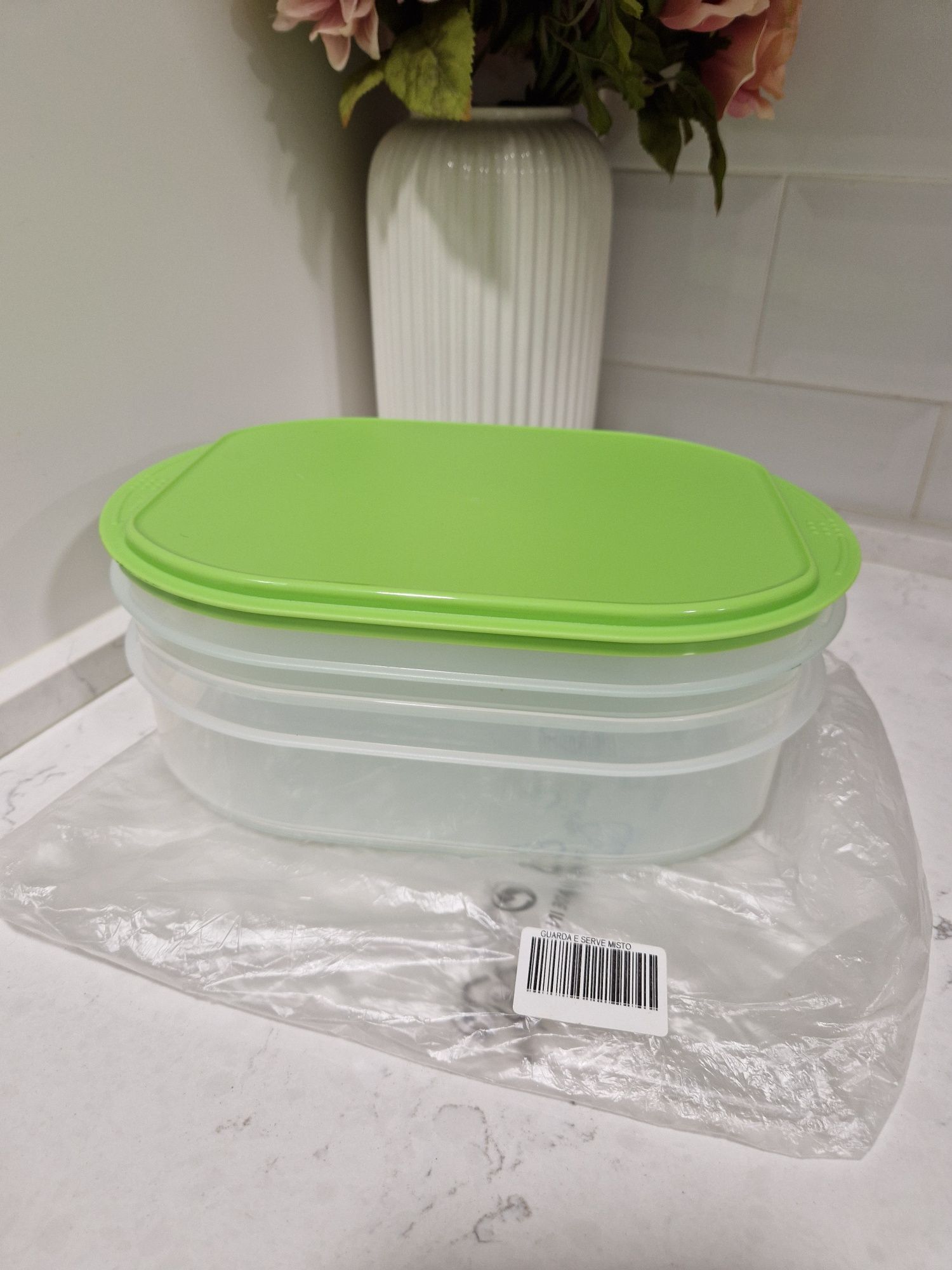 Guarda e Serve Misto Tupperware NOVO - envio grátis