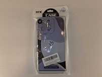 E070 Etui iPhone 14 Pro Max Fioletowe Wzór Serce Ochronne