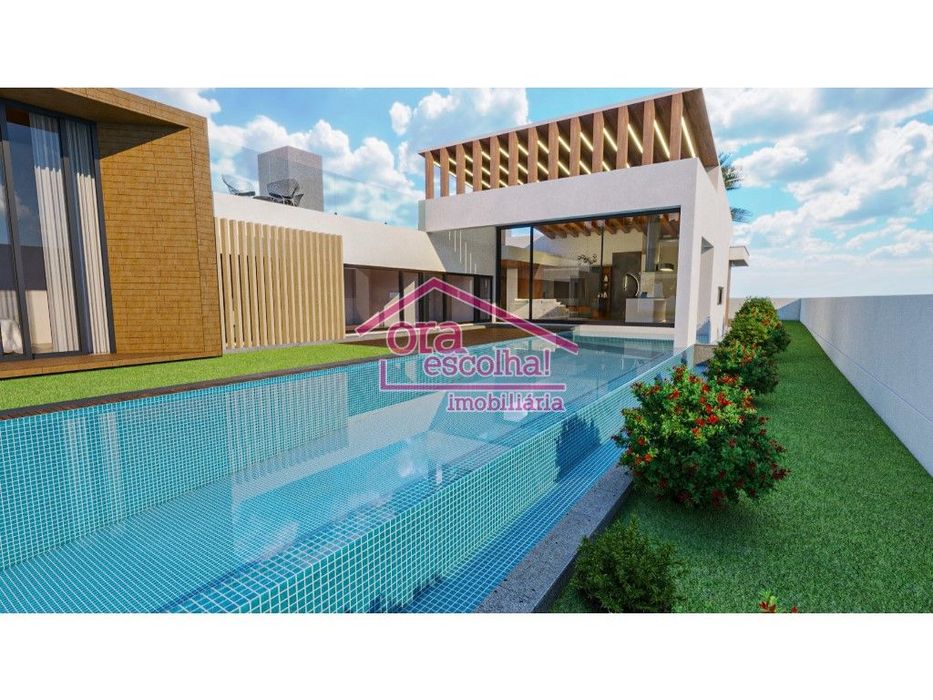 Moradia Térrea T4 (em projeto) com Piscina - Quinta do Anjo!