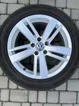 Alufelgi 5x112 17 cali Vw Passat Sharan Golf Jetta opony 225/50/17