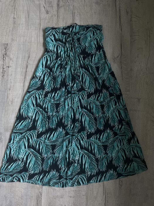 Letnia sukienka liście
