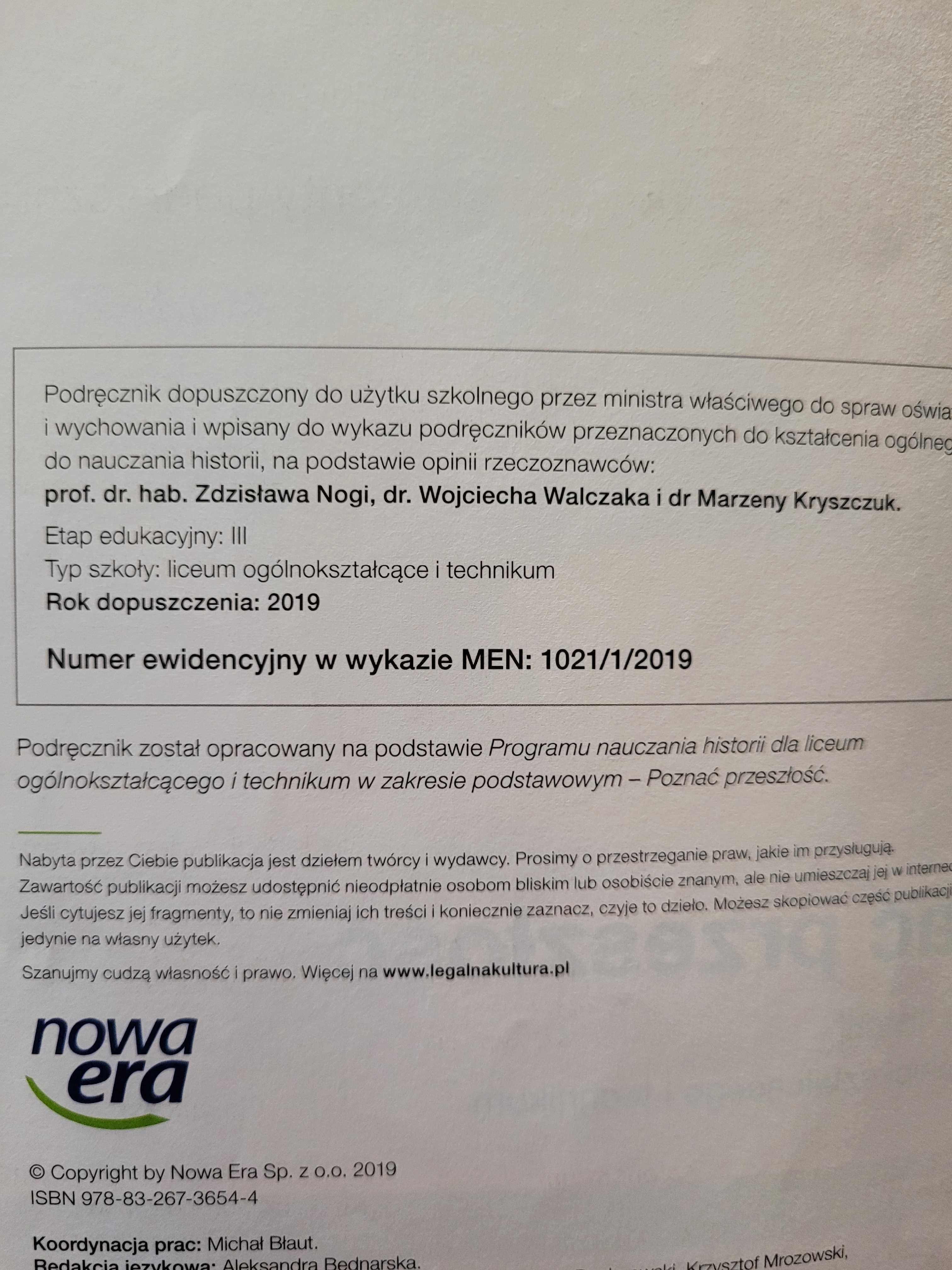 Poznać przeszłość klasą 1 podręcznik do historii Liceum I technikum