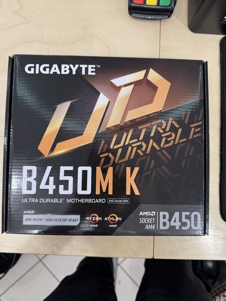 НОВОЕ Комплект Ryzen 5 5500, B450, 16gb 3200mhz RGB башня
