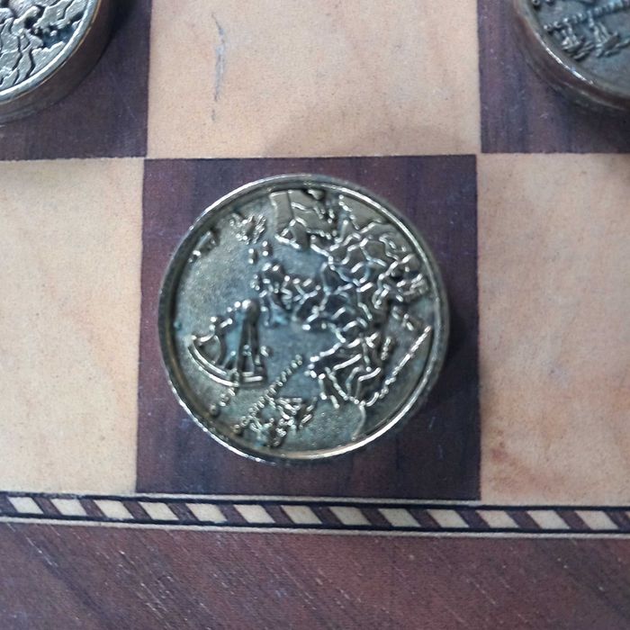 Jogo Damas " Tesouro dos Oceanos "