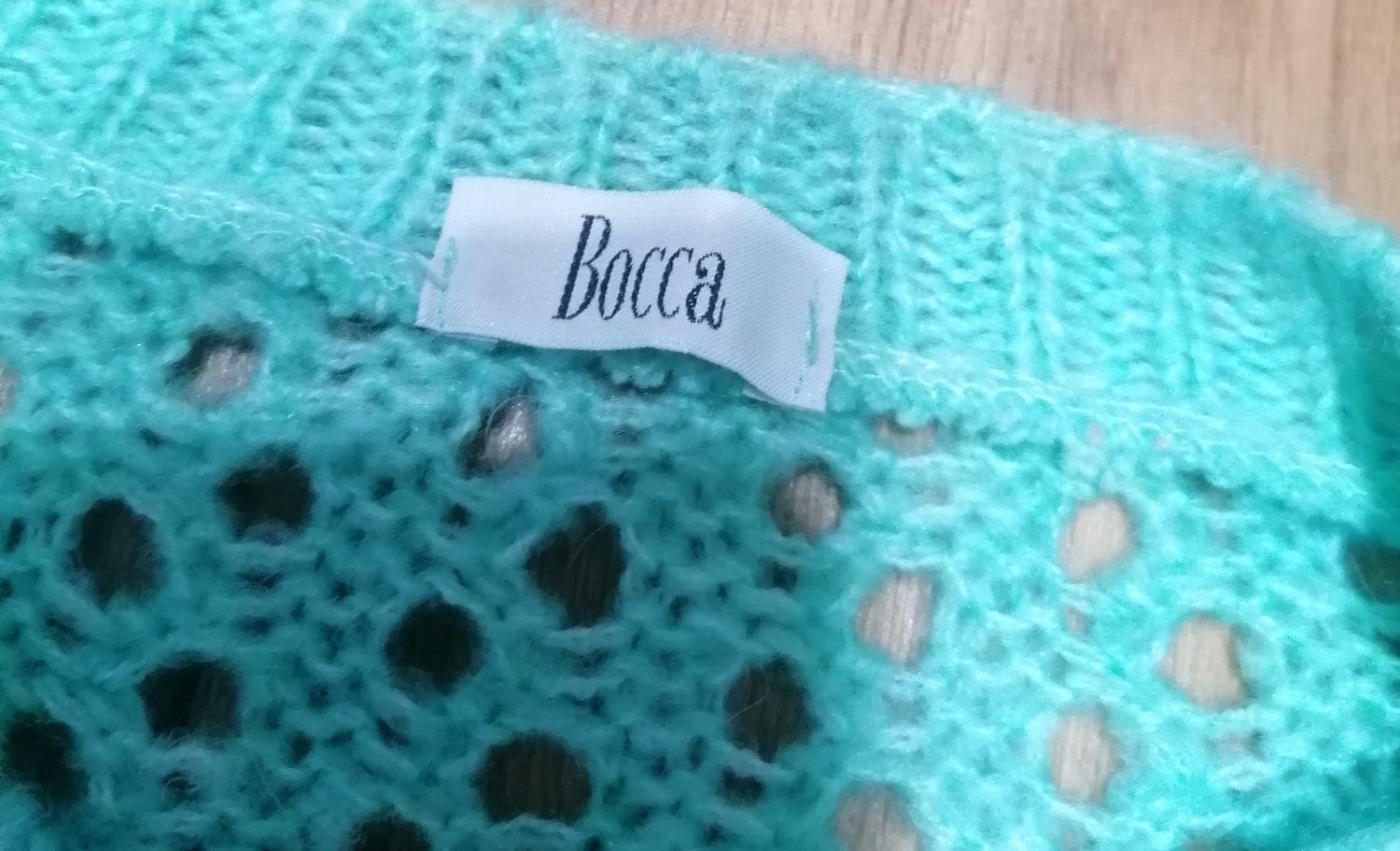 Sweter damski Bocca miętowy