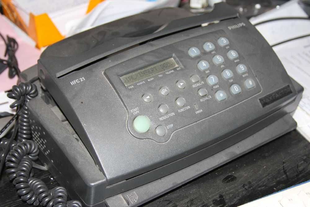 Telefon fax sekretarka Philips