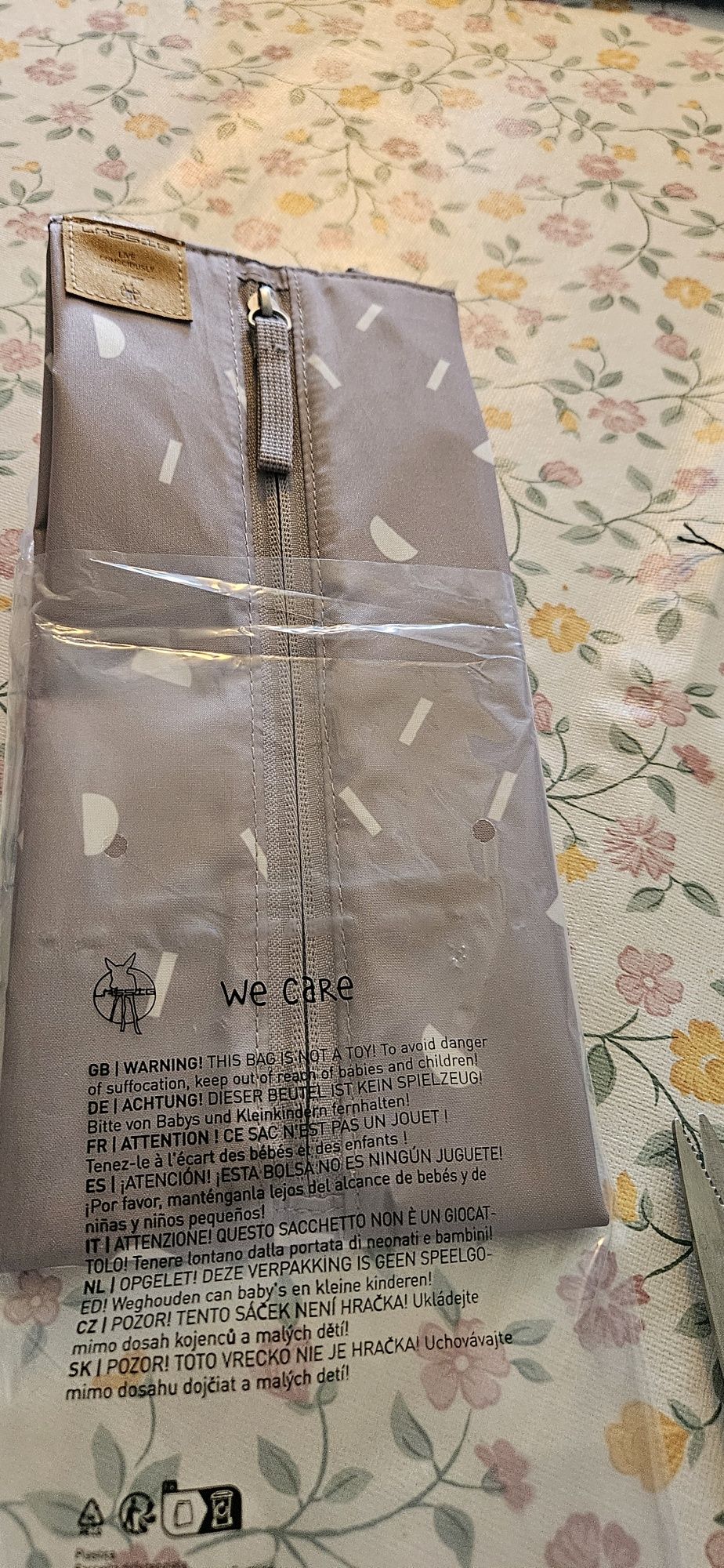 Saco hermético biberão