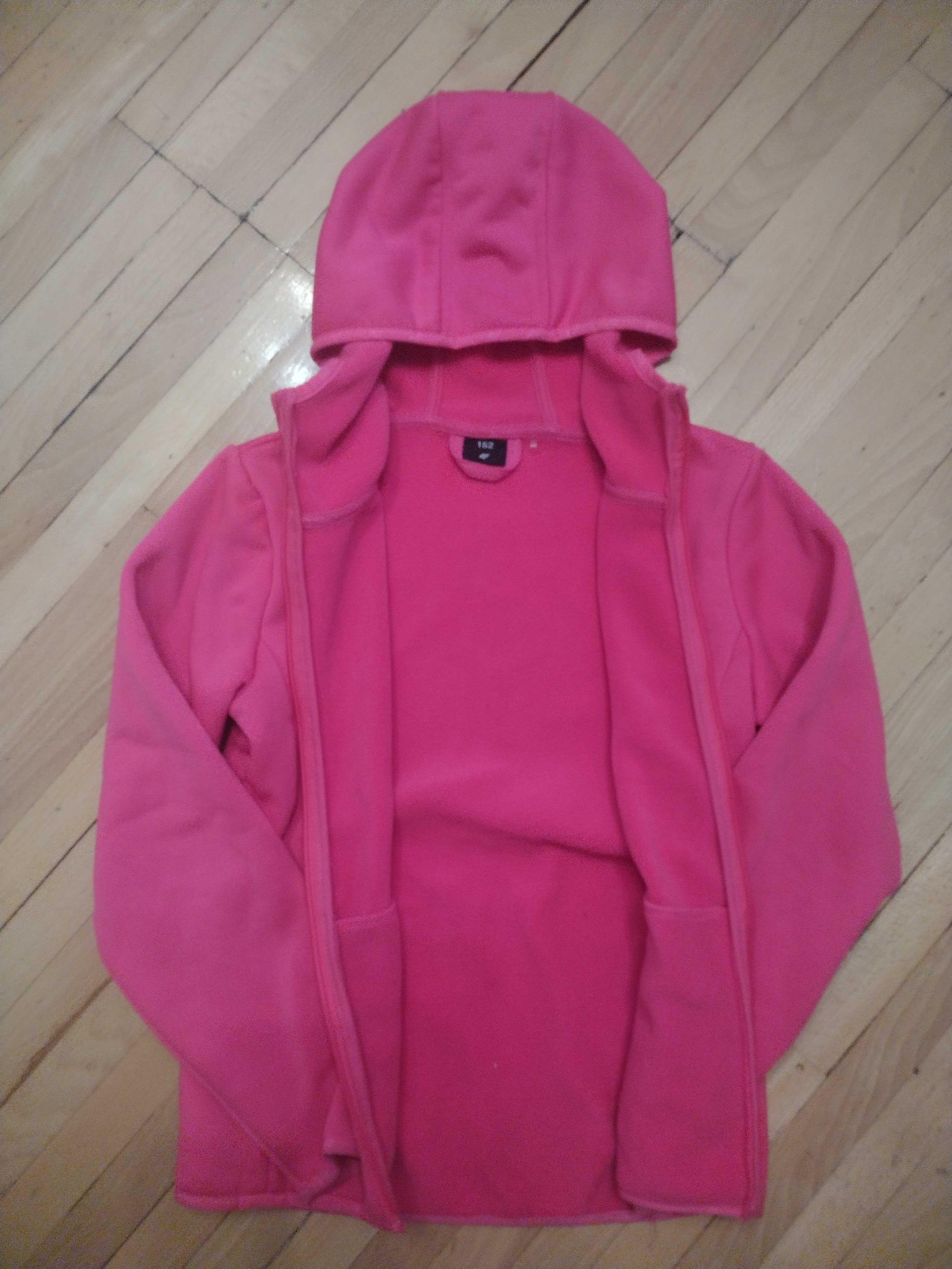 Bluza z kapturem dla dziewczynki 4F rozmiar 152