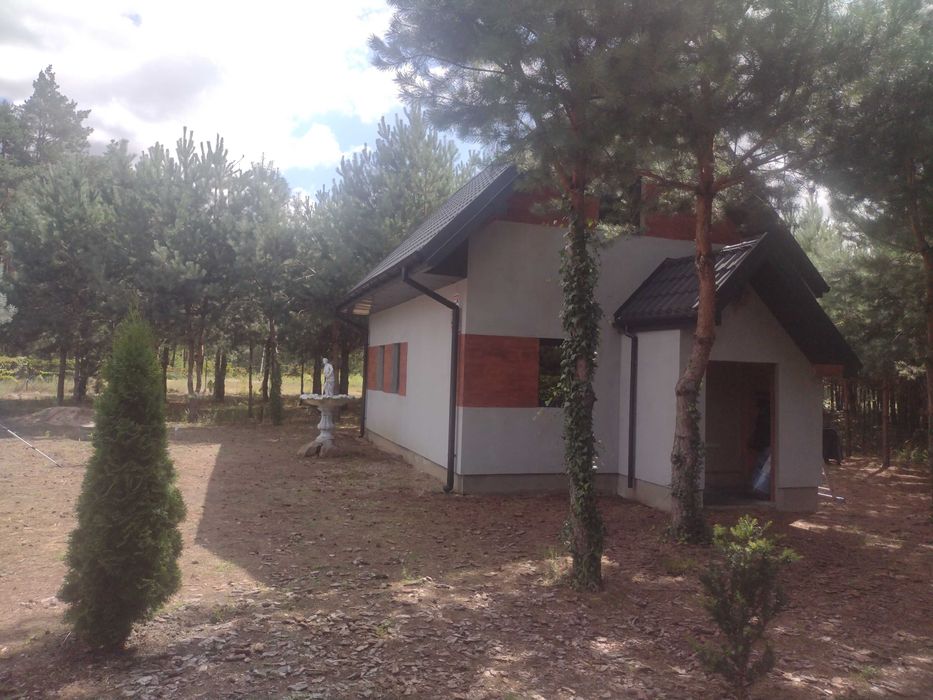 domek całoroczny nad jeziorem