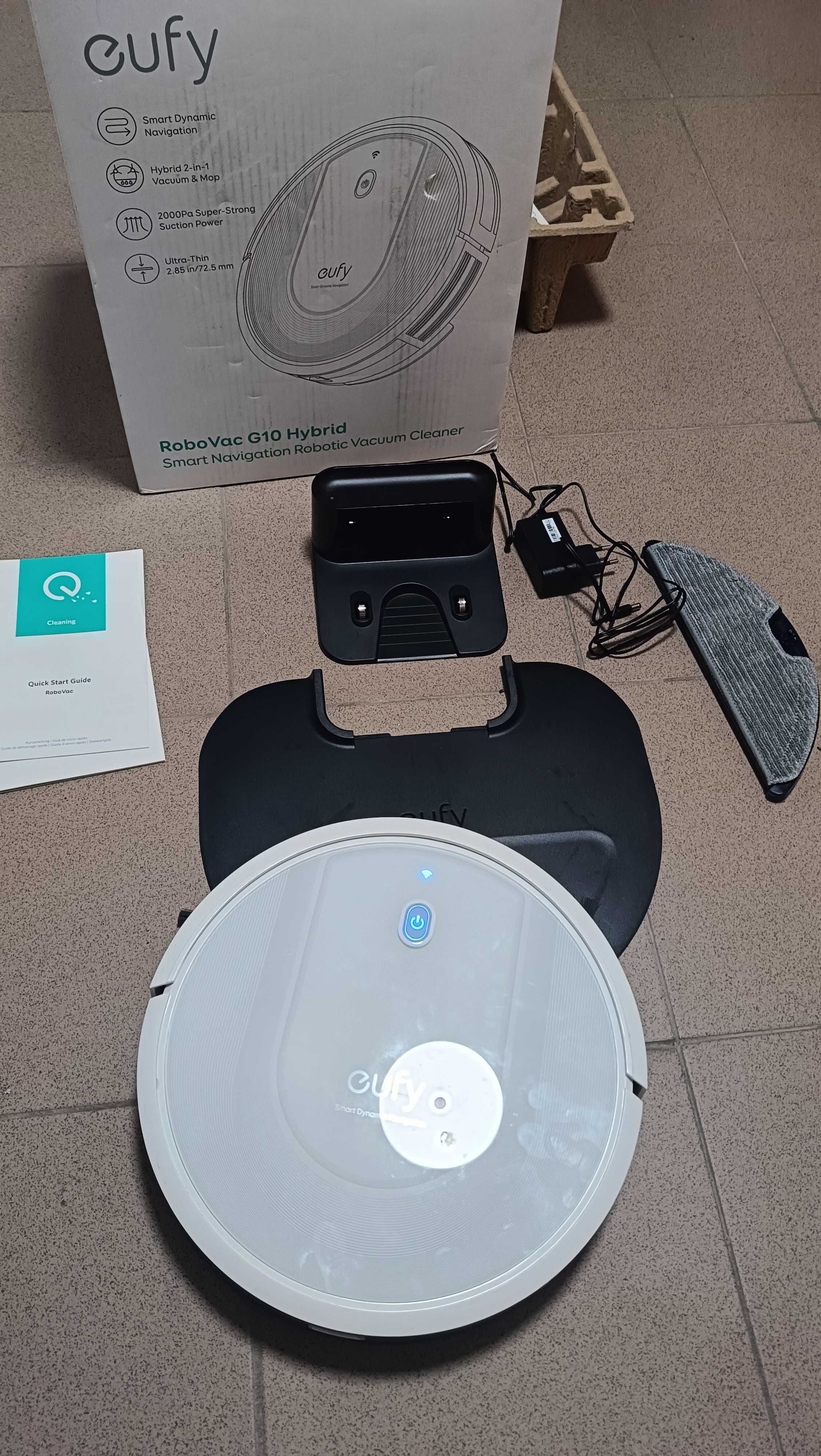 automatyczny odkurzacz i mop do podłóg ROBOT EUFY ROBOVAC G10 romba