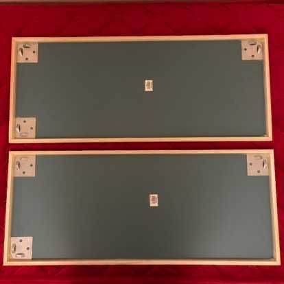 Lustro w białeJ drewnianej ramie 32 x 80 cm 1szt,  lub 2 szt. -70%