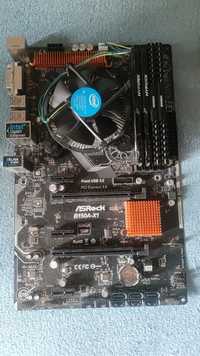 Części do PC: i5 6600, ASRock B150A-X1, 16 tam, GTX 960