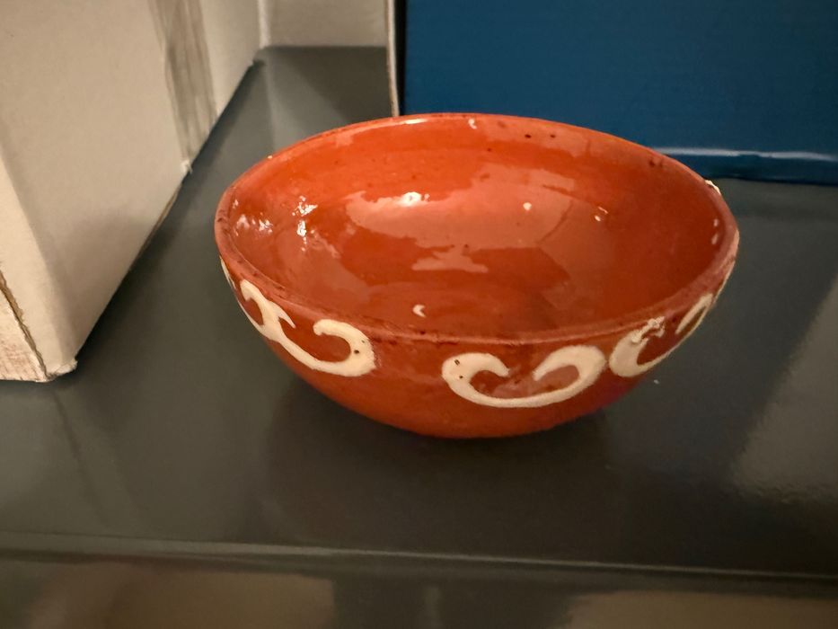 Conjunto louça em barro