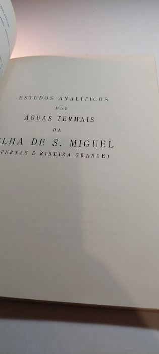 Estudos Analíticos de Águas Termais (1955)