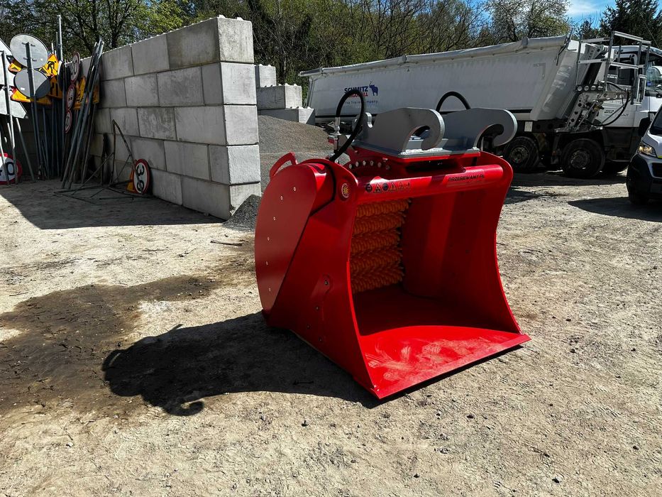 Łyżka przesiewająca PRZESIEWAMY.PL Model 4x85 dla maszyn 4t - 6t